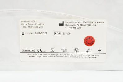 Invivo Leloc Tumor Localizer 18G/150mm D MRI (x)